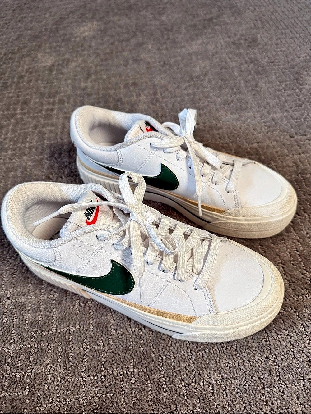 Nike Court Vision Low Color Block Sneakers US 6.5